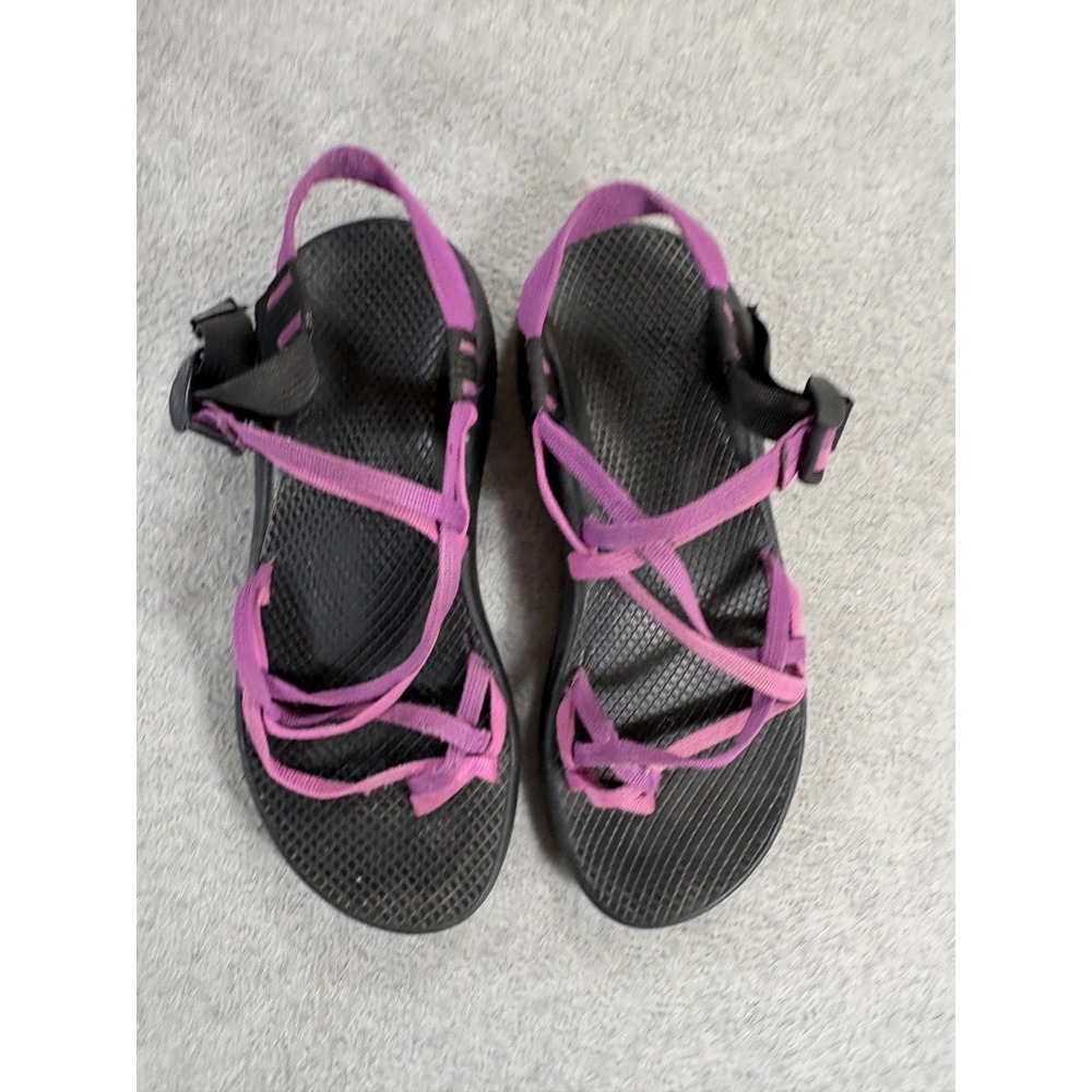 Chaco ZX/2 Vibram Hiking Water Sandals Purple Black (Women's Size 9)